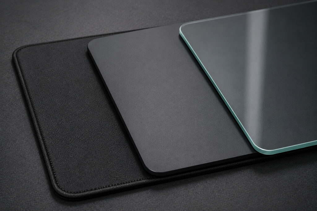 materiais dos mousepads