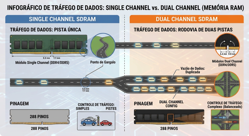 single channel vs dual channel