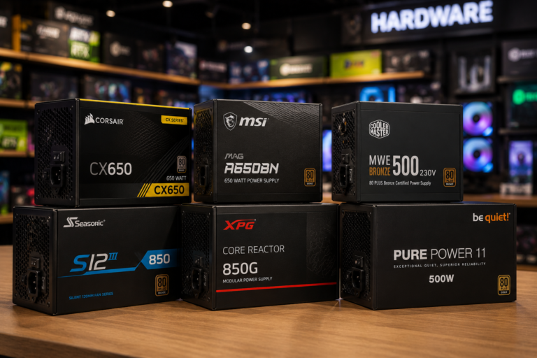 Como Escolher a Fonte Ideal para PC Gamer: Potência, Selo 80 Plus e Dicas Essenciais