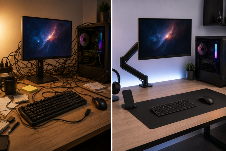 Como Organizar a Mesa de Trabalho e do PC
