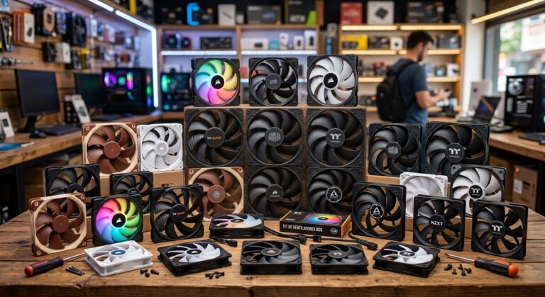 diversos coolers na mesa