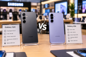 Smartphones intermediários vs. Top de linha antigos