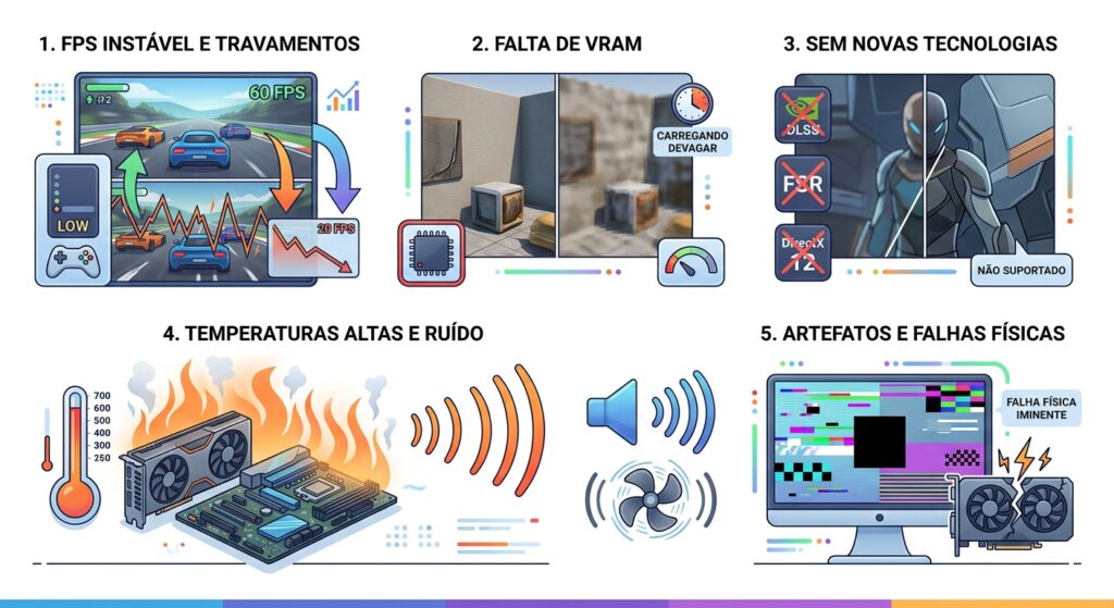 Os 5 Sinais Claros de que a sua GPU pediu Aposentadoria